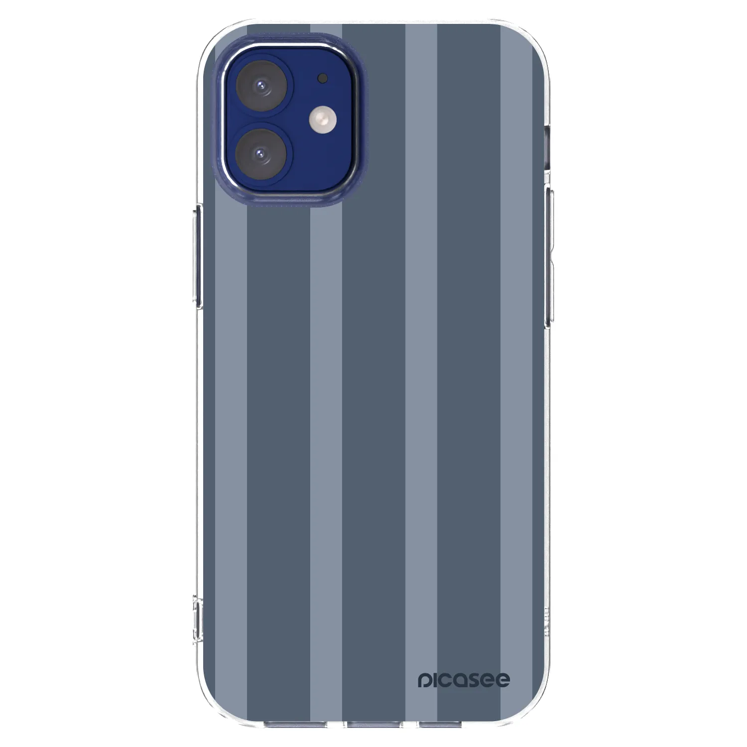 Picasee silikonska prozirna maskica za Apple iPhone 12 mini - Midnight lounge