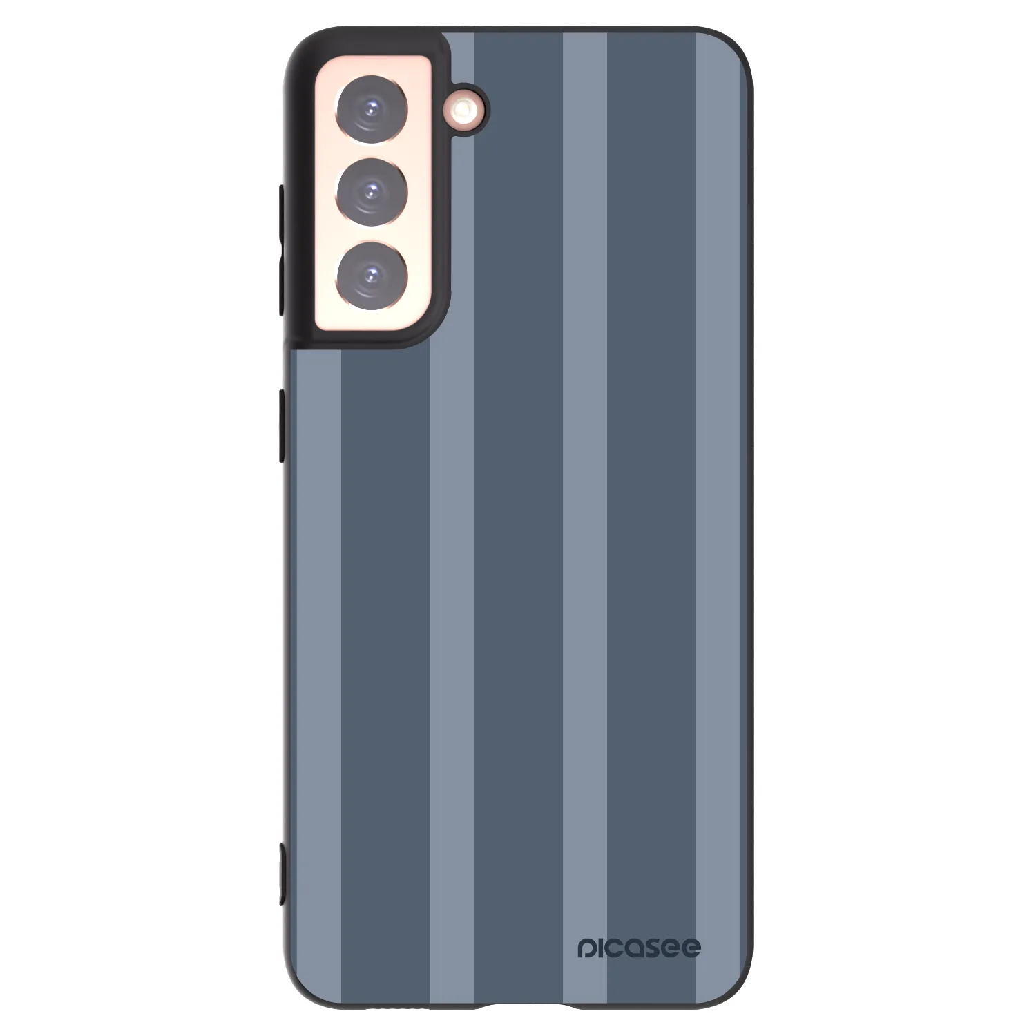 Picasee crna silikonska maskica za Samsung Galaxy S21 5G G991B - Midnight lounge