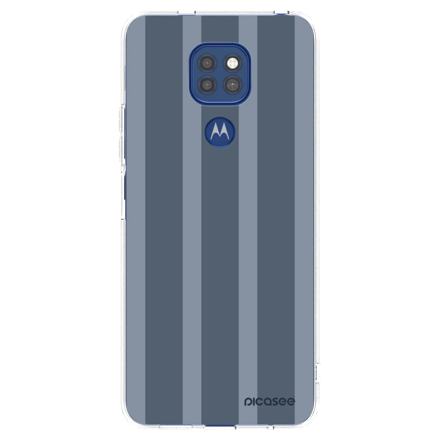 Picasee silikonska prozirna maskica za Motorola Moto G9 Play - Midnight lounge