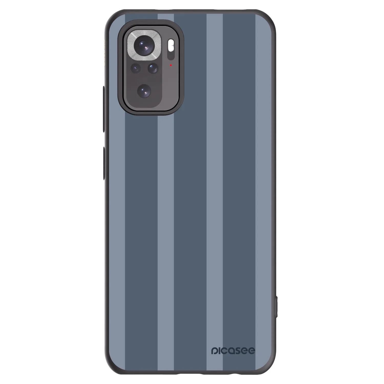 Picasee crna silikonska maskica za Xiaomi Redmi Note 10 - Midnight lounge