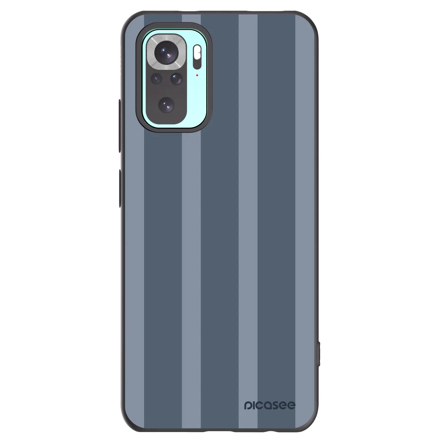 Picasee crna silikonska maskica za Xiaomi Redmi Note 10 Pro - Midnight lounge