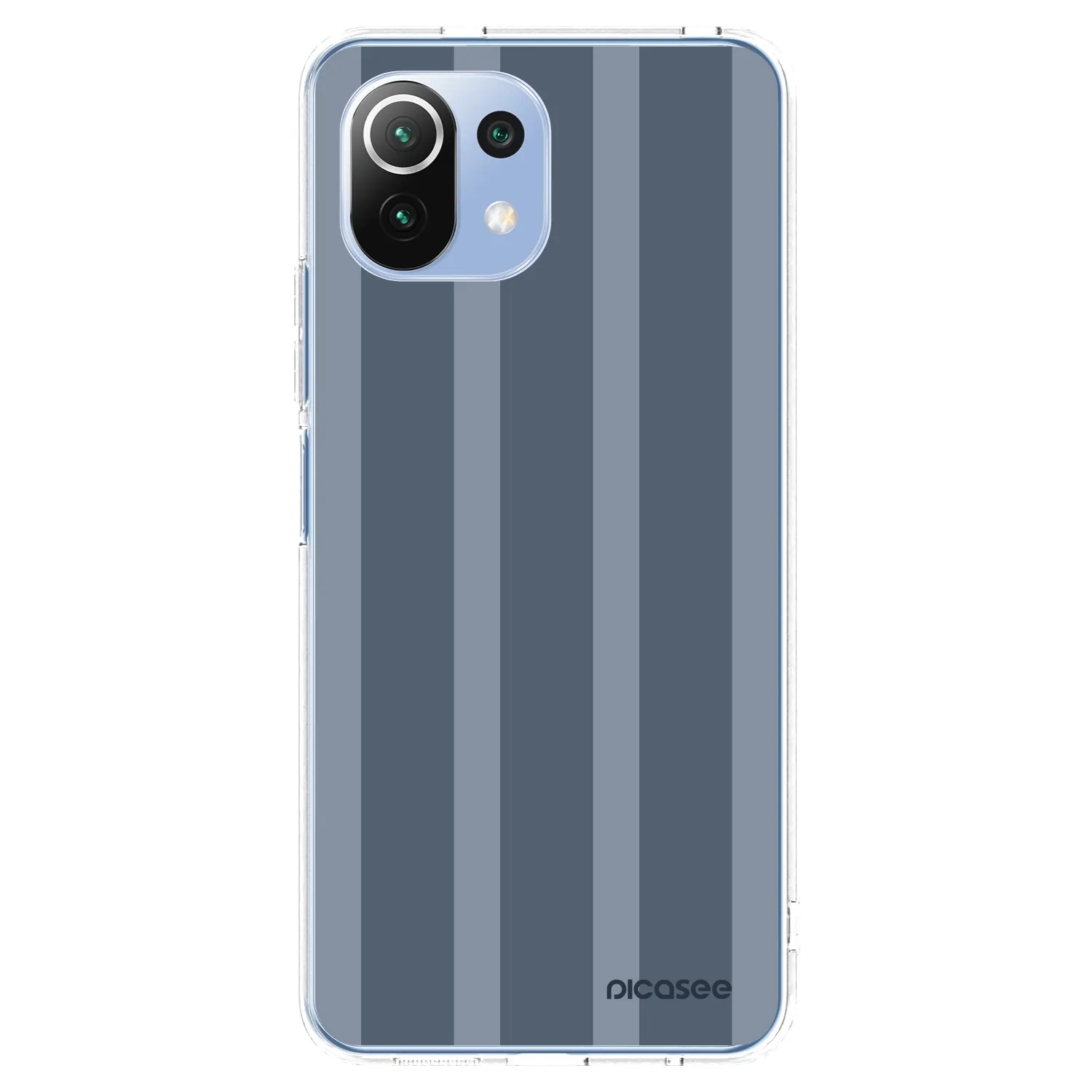 Picasee silikonska prozirna maskica za Xiaomi 11 Lite 5G NE - Midnight lounge