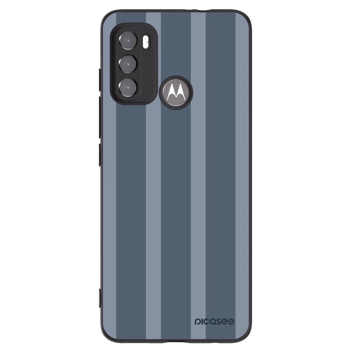 Picasee crna silikonska maskica za Motorola Moto G60 - Midnight lounge