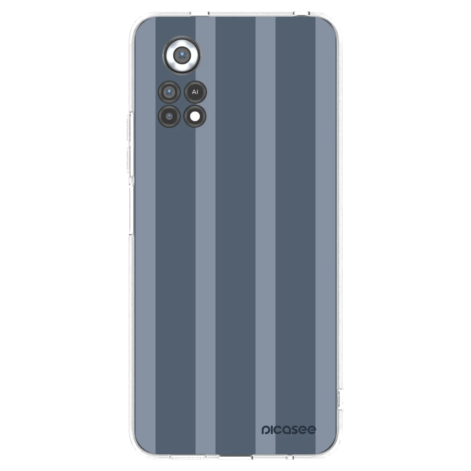 Picasee silikonska prozirna maskica za Xiaomi Poco X4 Pro 5G - Midnight lounge