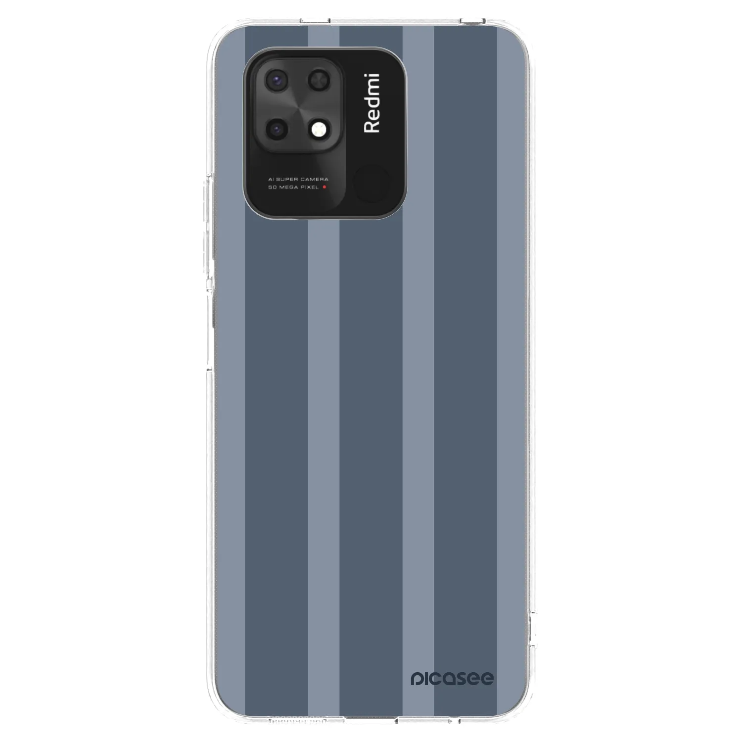 Picasee silikonska prozirna maskica za Xiaomi Redmi 10C - Midnight lounge