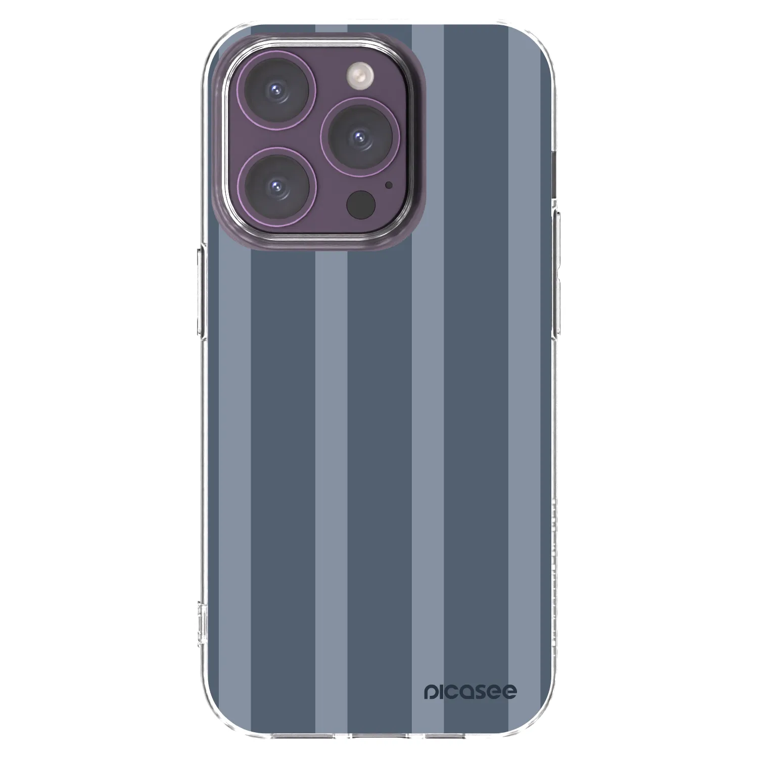 Picasee silikonska prozirna maskica za Apple iPhone 14 Pro - Midnight lounge