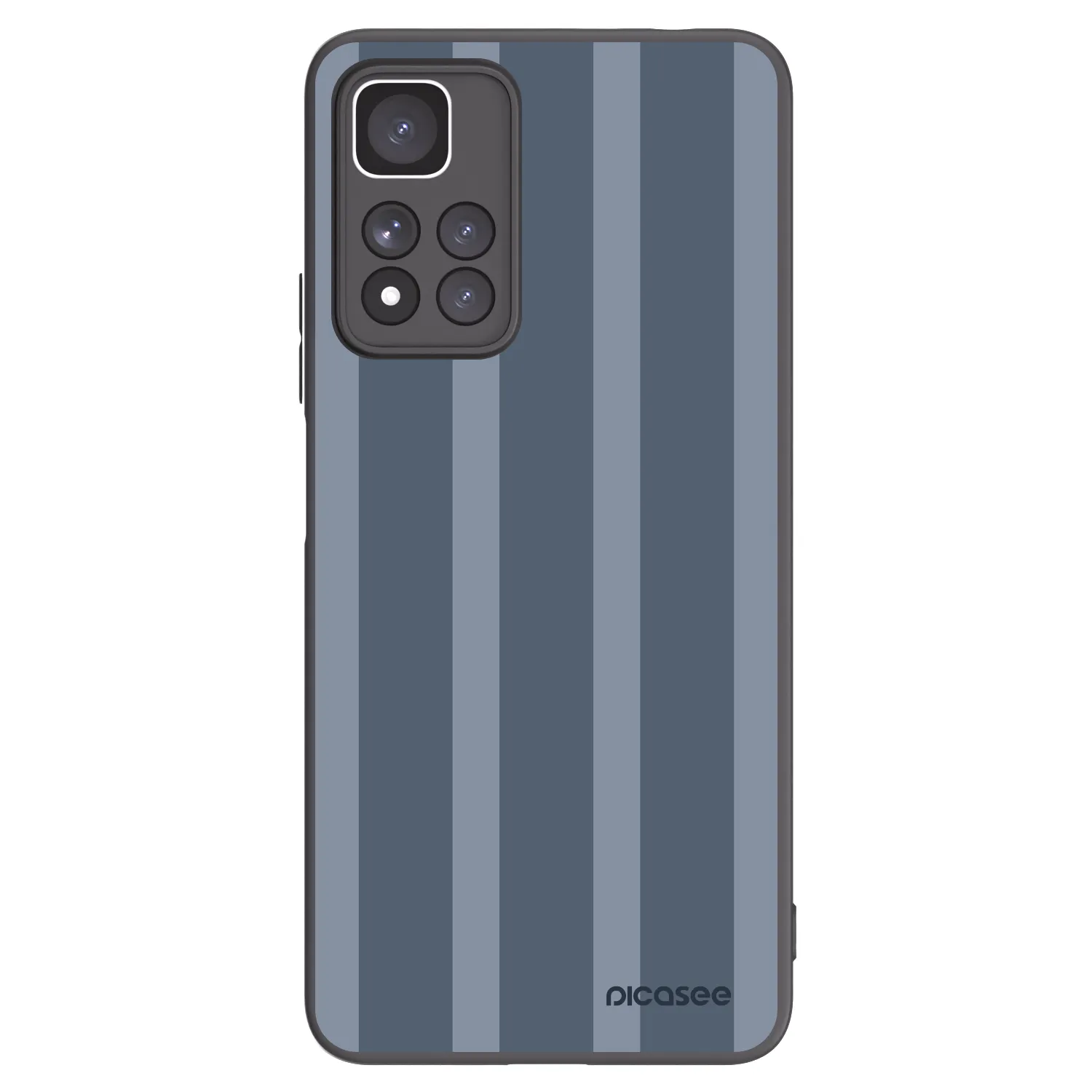 Picasee crna silikonska maskica za Xiaomi Redmi Note 11 Pro+ 5G - Midnight lounge