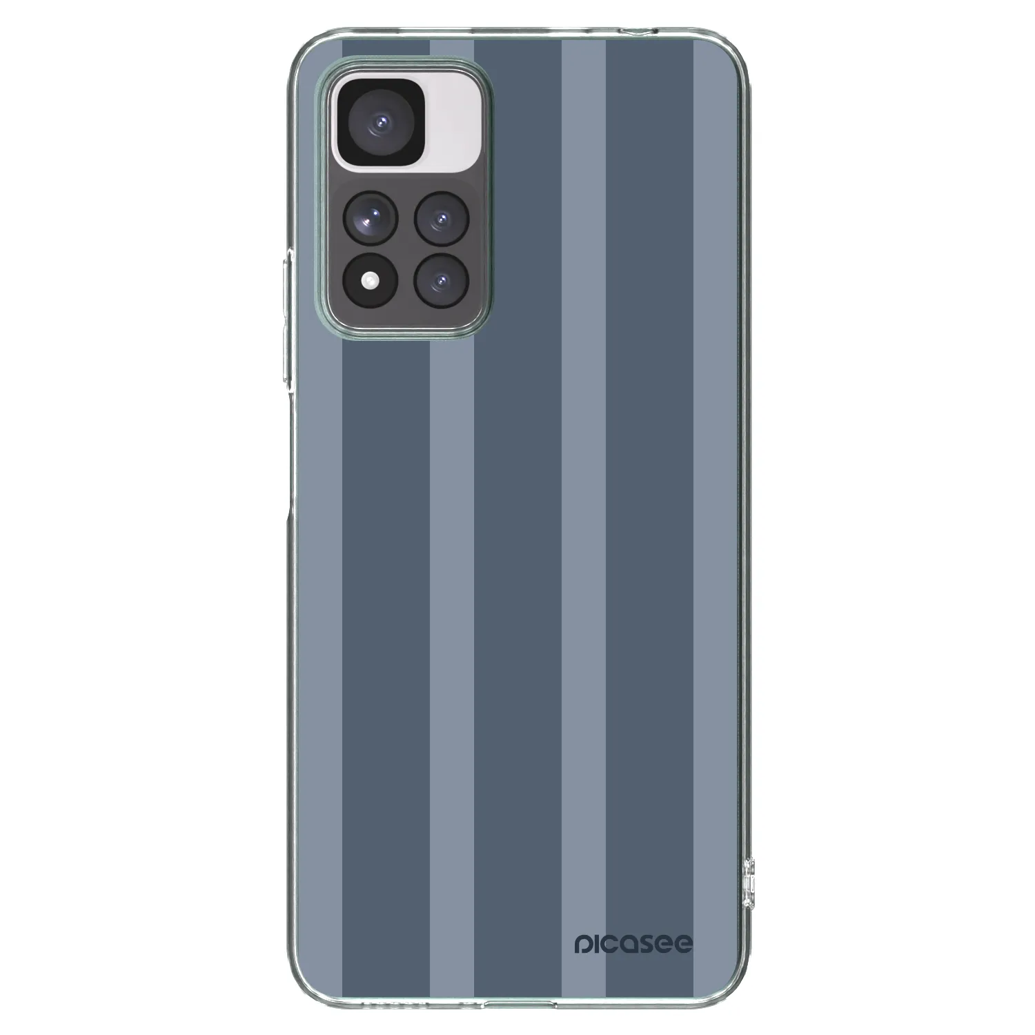 Picasee silikonska prozirna maskica za Xiaomi Redmi Note 11 Pro+ 5G - Midnight lounge
