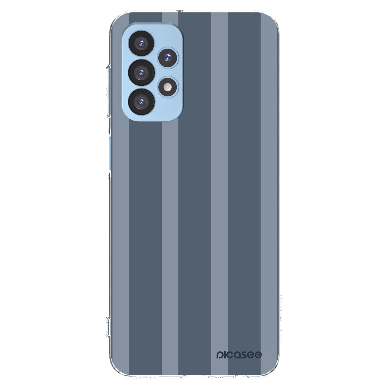 Picasee silikonska prozirna maskica za Samsung Galaxy A23 A235F 4G - Midnight lounge