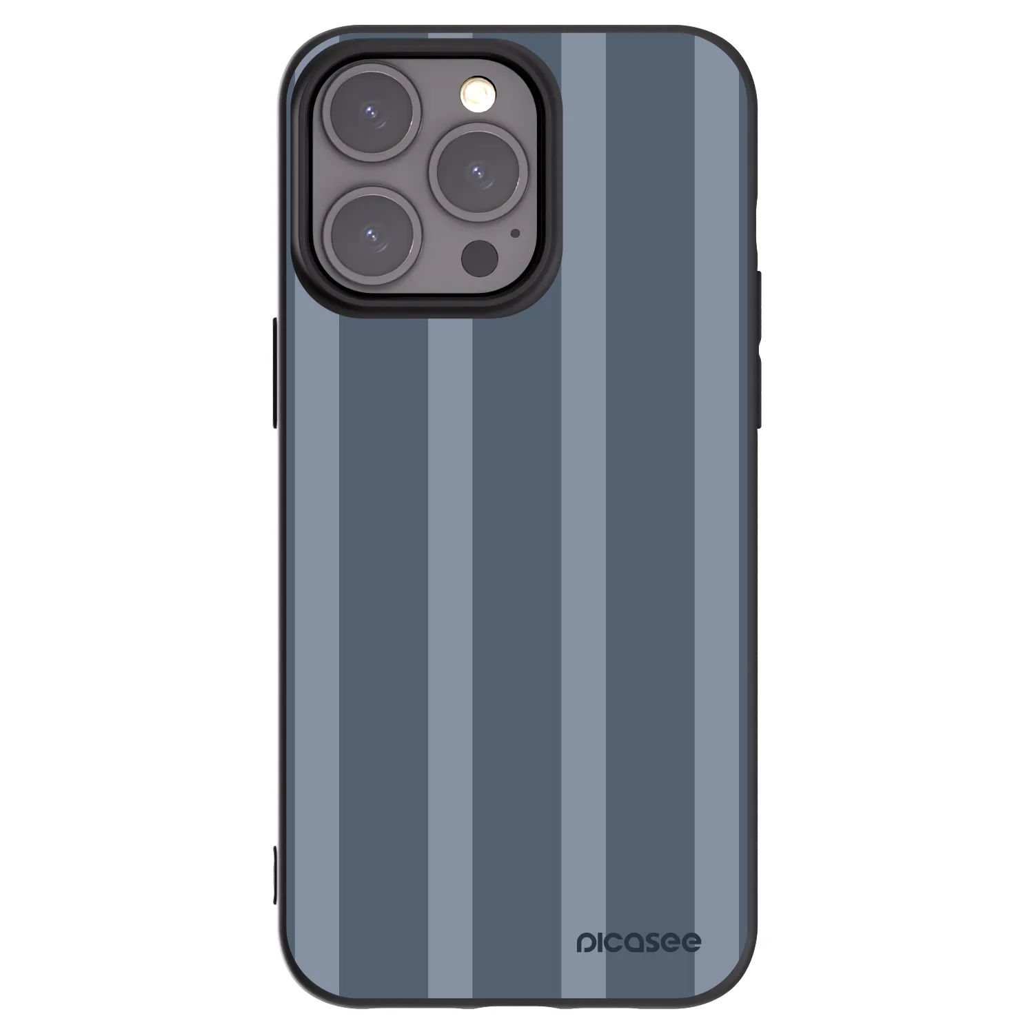 Picasee crna silikonska maskica za Apple iPhone 15 Pro Max - Midnight lounge