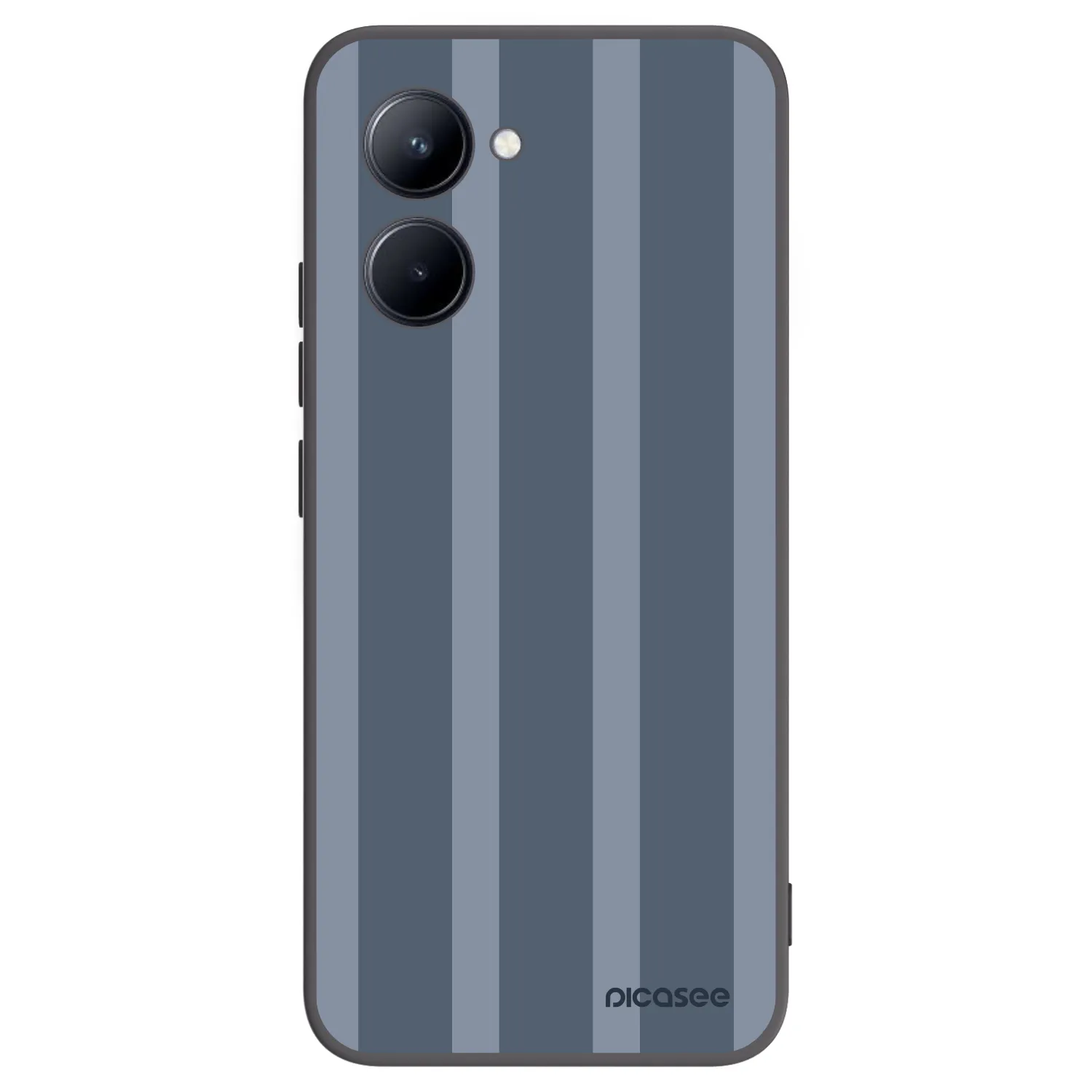 Picasee crna silikonska maskica za Realme C33 (2023) - Midnight lounge