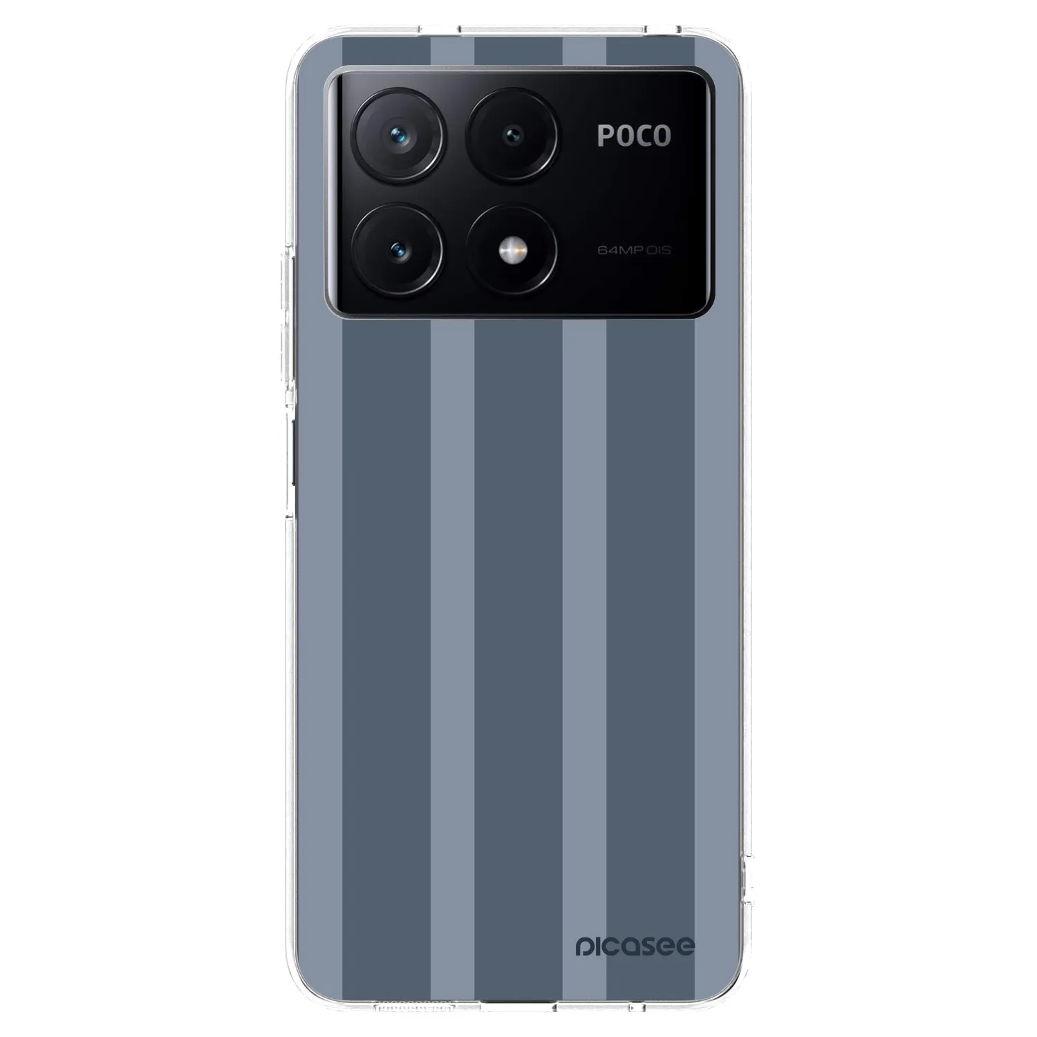 Picasee silikonska prozirna maskica za Xiaomi Poco X6 Pro - Midnight lounge