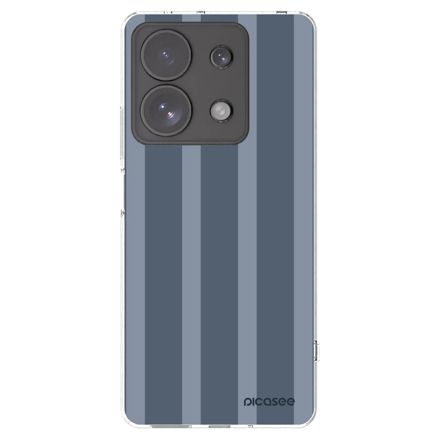 Picasee silikonska prozirna maskica za Xiaomi Redmi Note 13 Pro 4G - Midnight lounge