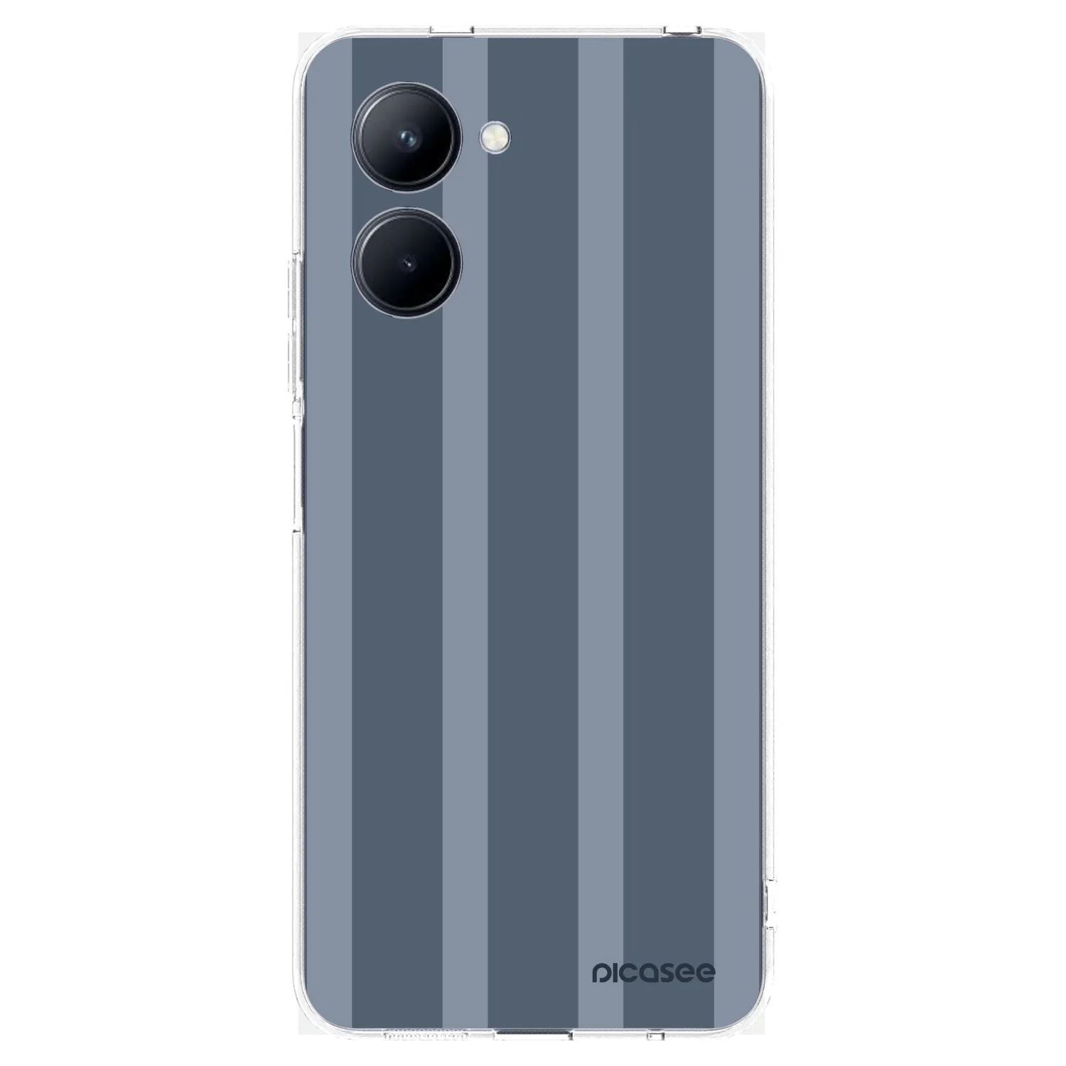 Picasee silikonska prozirna maskica za Realme C33 (2023) - Midnight lounge