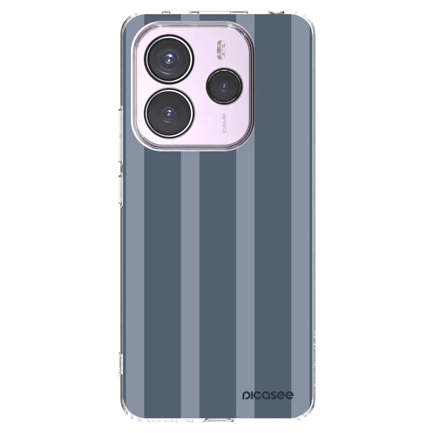 Picasee silikonska prozirna maskica za Xiaomi Redmi Note 14 5G - Midnight lounge