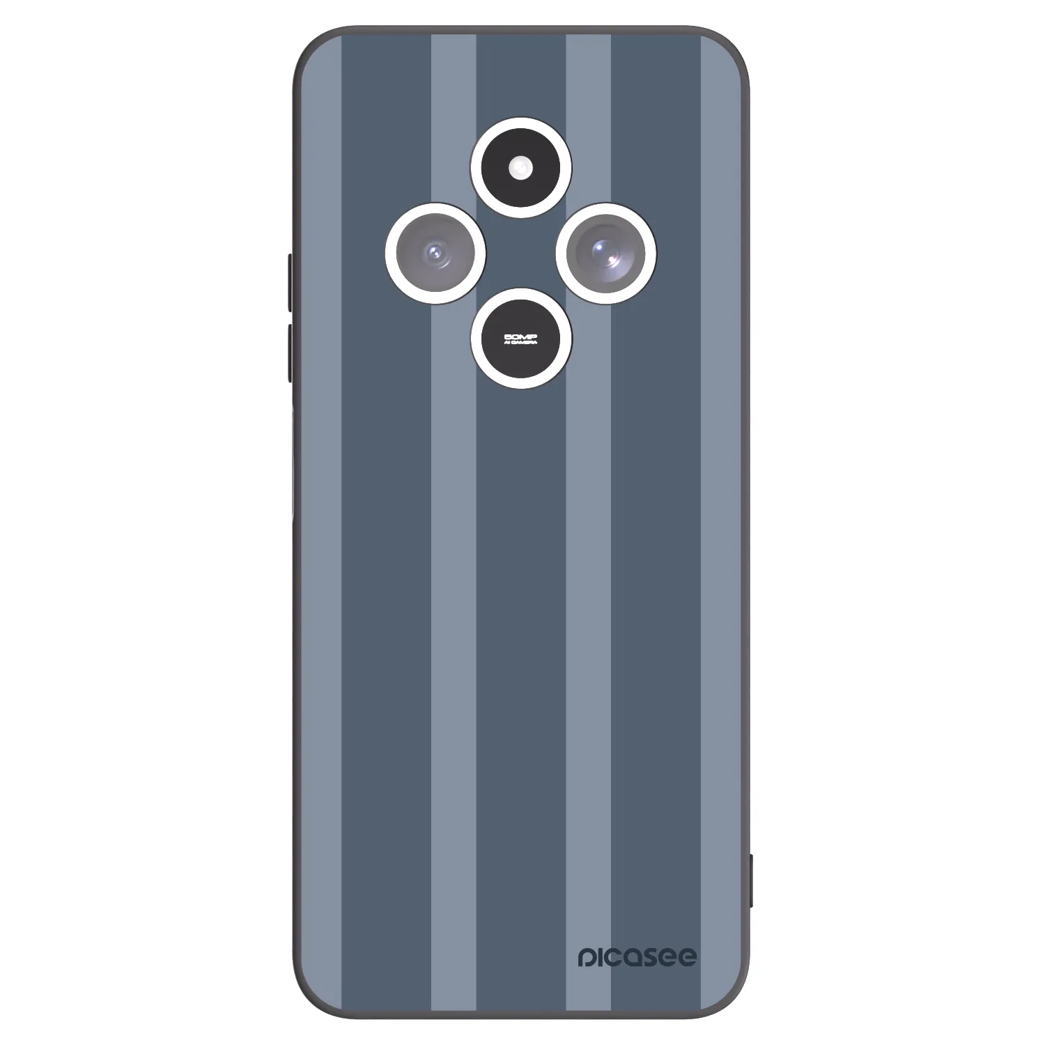 Picasee crna silikonska maskica za Xiaomi Redmi 14C - Midnight lounge