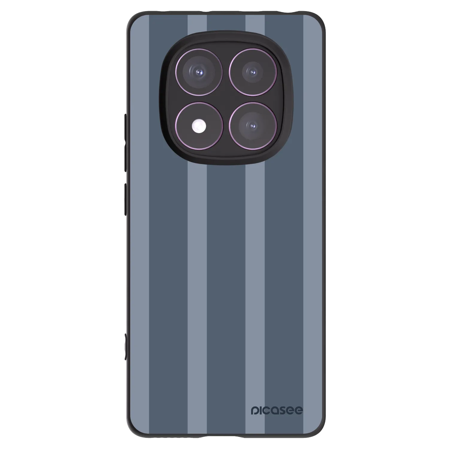 Picasee crna silikonska maskica za Xiaomi Redmi Note 14 Pro 4G - Midnight lounge