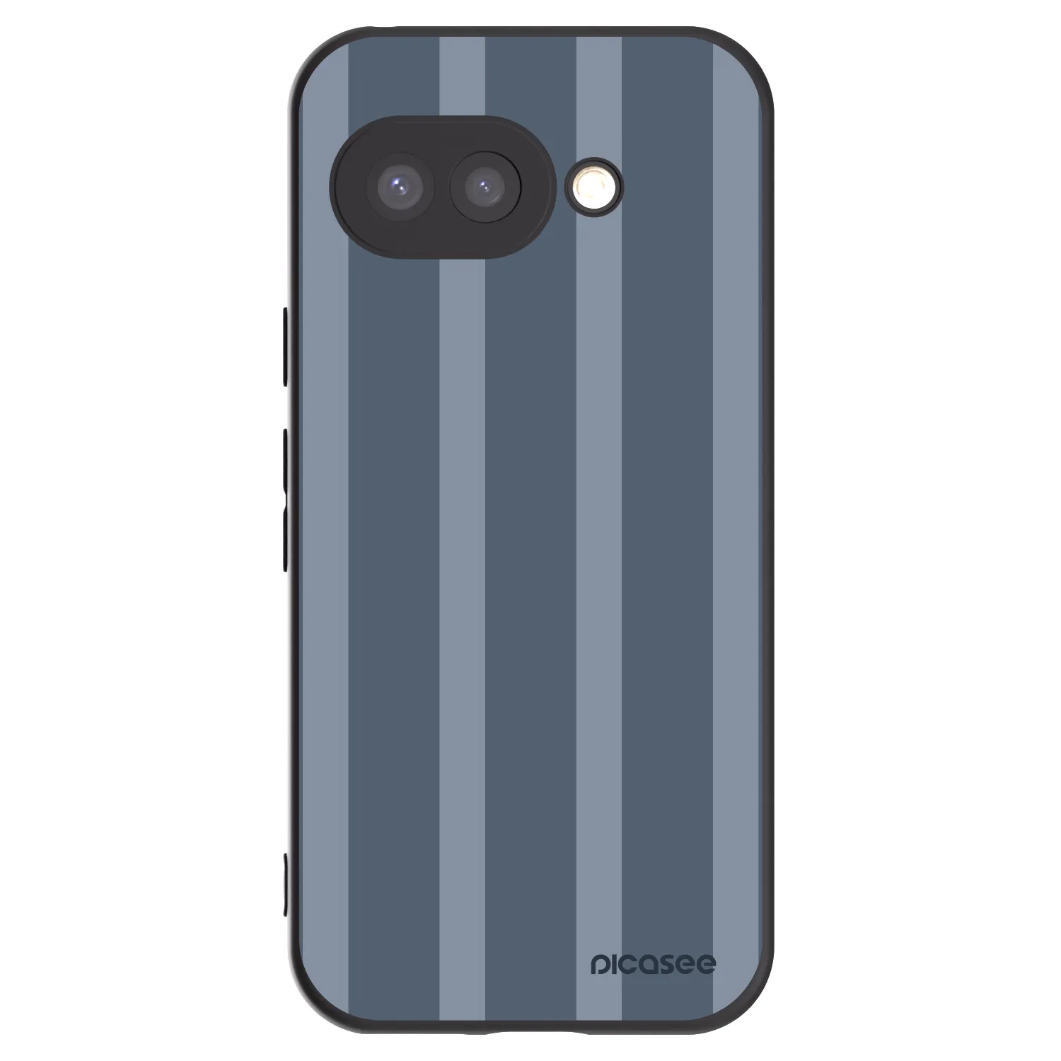 Picasee crna silikonska maskica za Google Pixel 9a - Midnight lounge