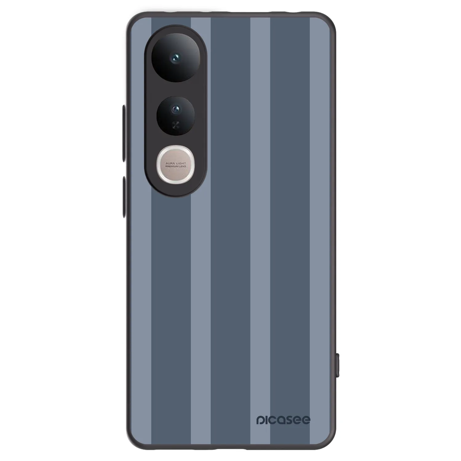 Picasee crna silikonska maskica za Vivo V50 Lite 5G - Midnight lounge