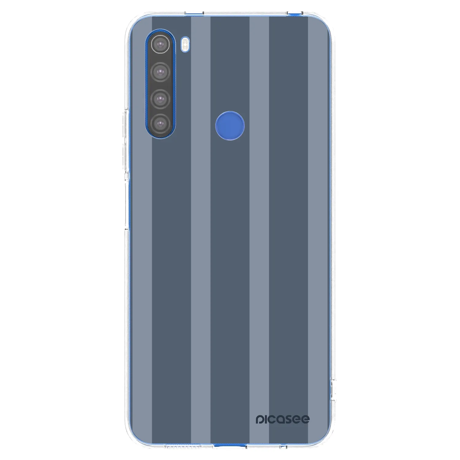 Picasee silikonska prozirna maskica za Xiaomi Redmi Note 8T - Midnight lounge