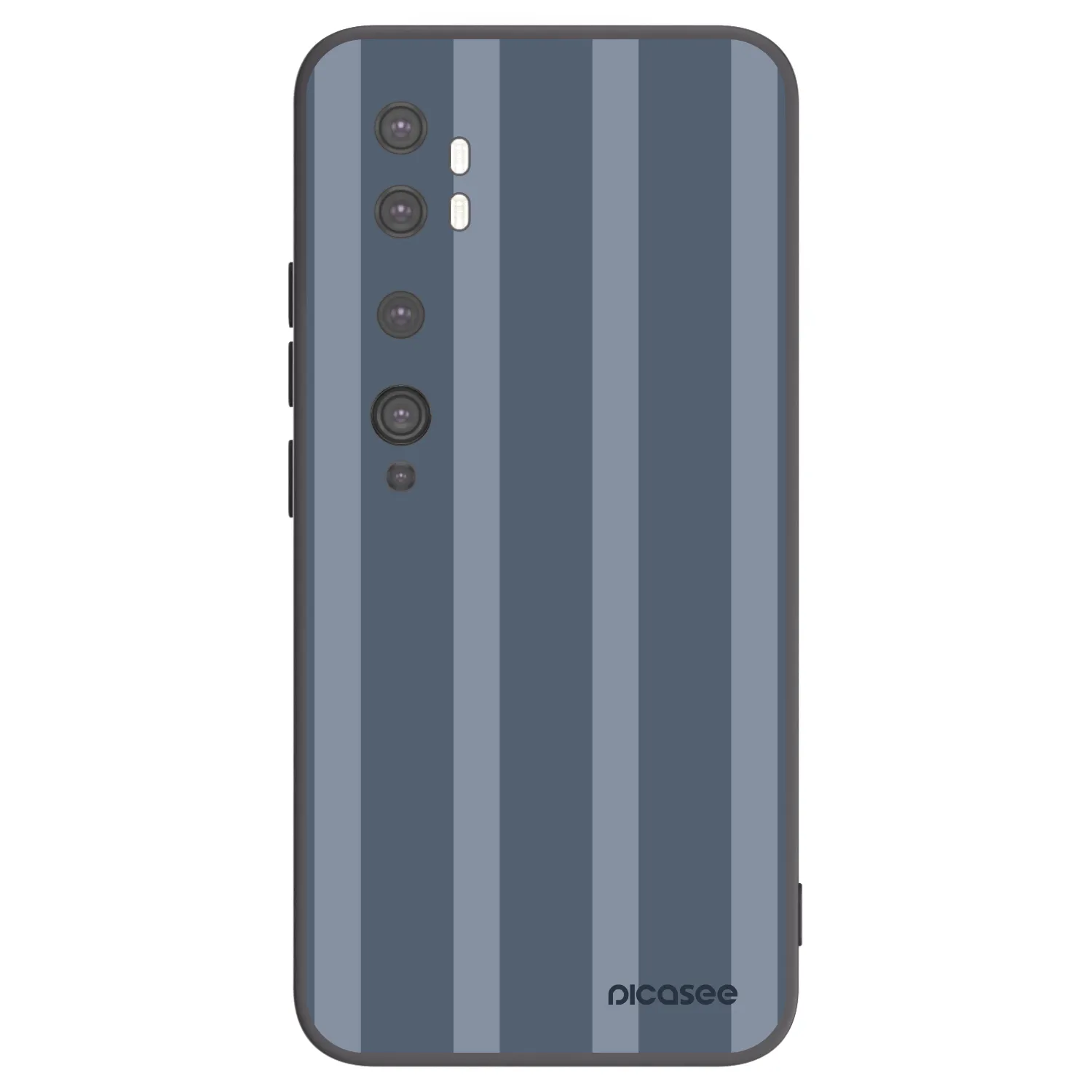 Picasee crna silikonska maskica za Xiaomi Mi Note 10 (Pro) - Midnight lounge