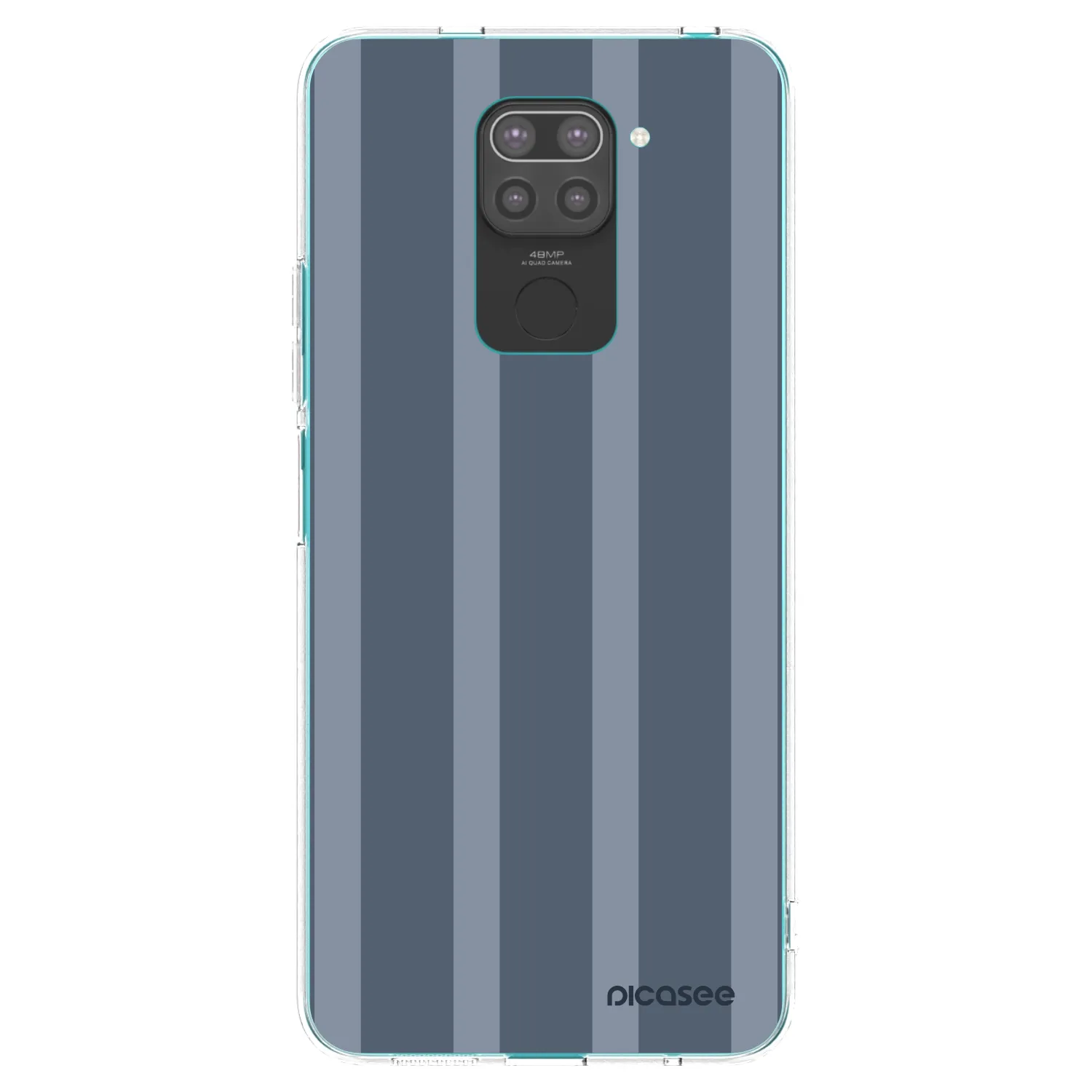Picasee crna silikonska maskica za Xiaomi Redmi Note 9 - Midnight lounge