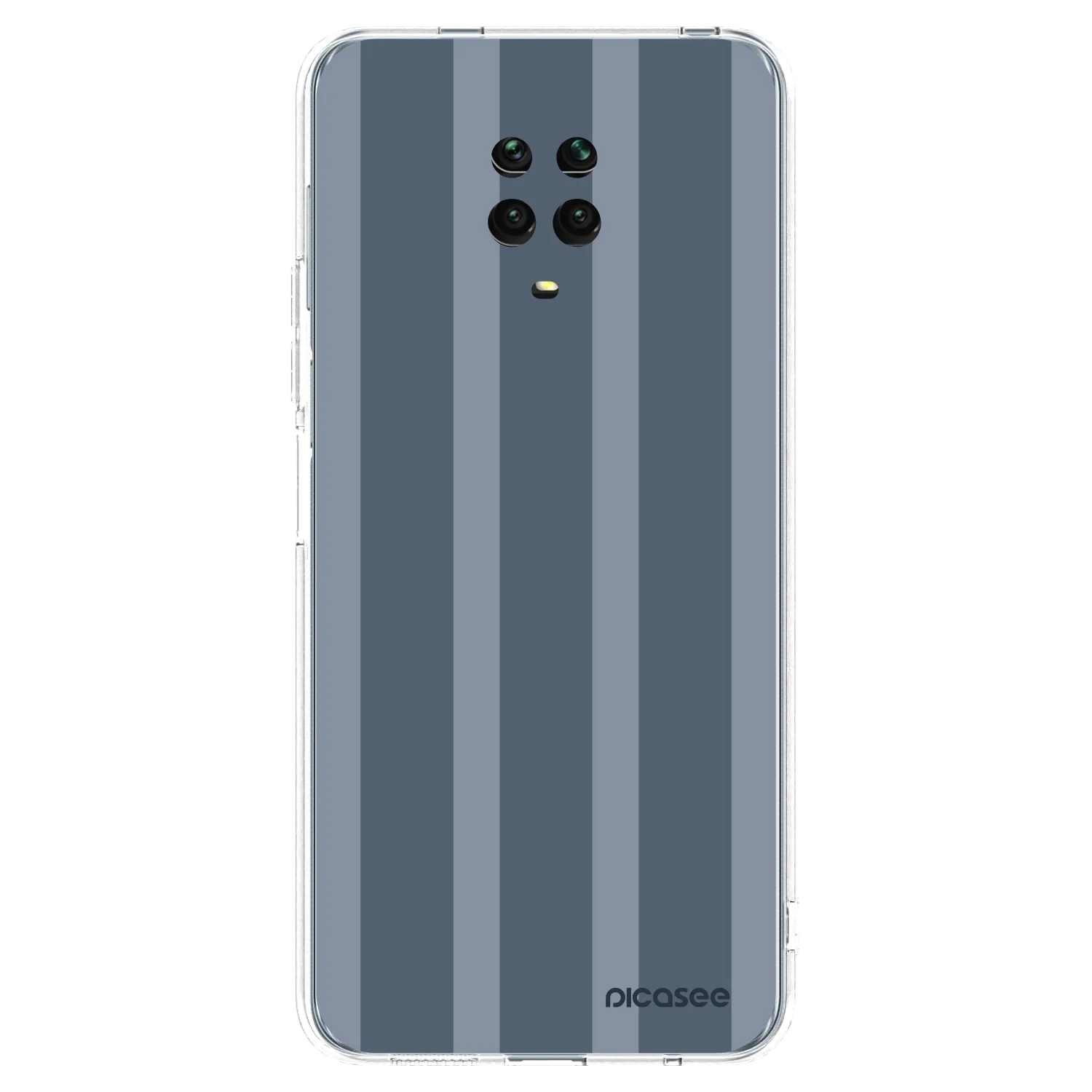 Picasee silikonska prozirna maskica za Xiaomi Redmi Note 9S - Midnight lounge