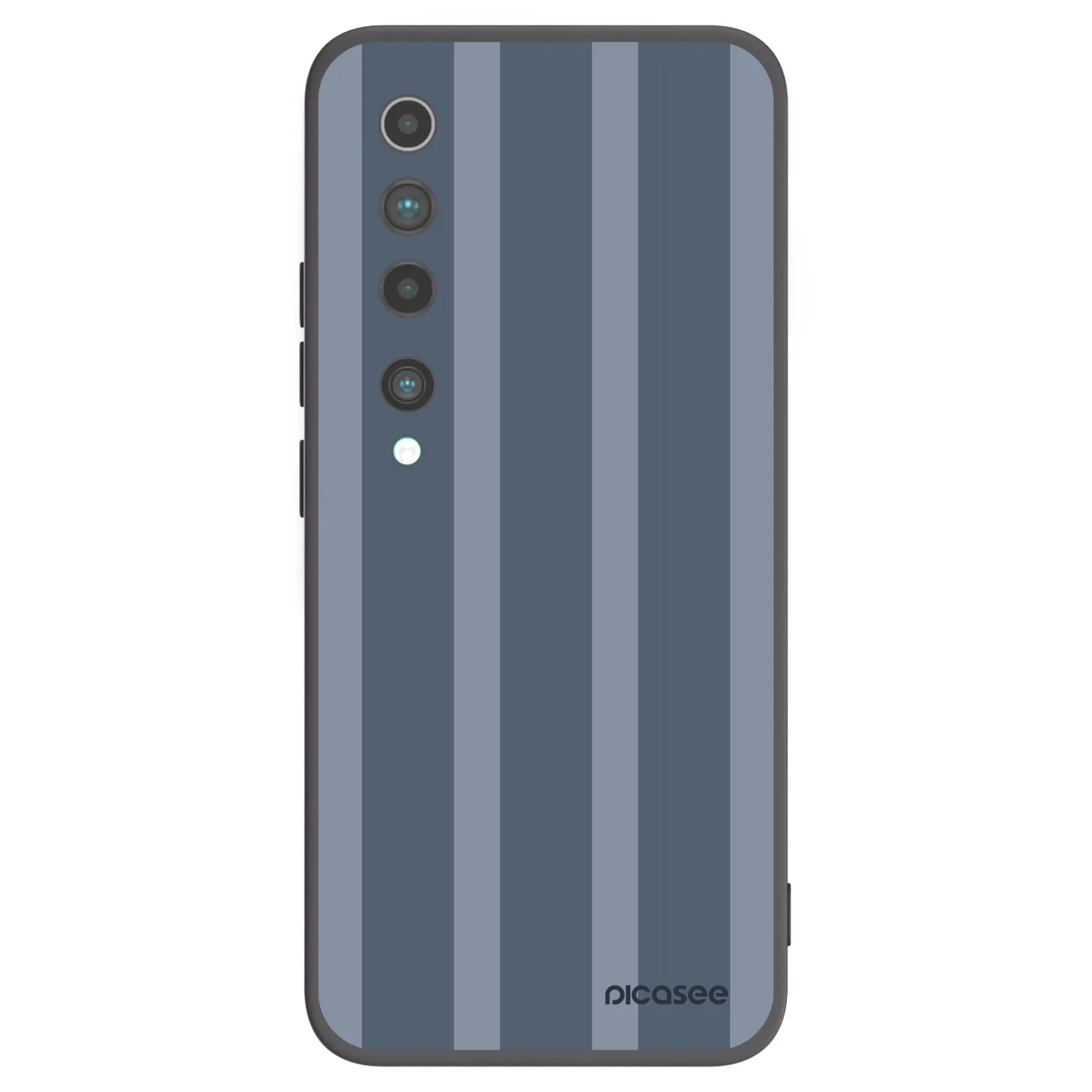 Picasee crna silikonska maskica za Xiaomi Mi 10 - Midnight lounge