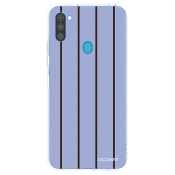 Picasee silikonska prozirna maskica za Samsung Galaxy M11 - Poolside member