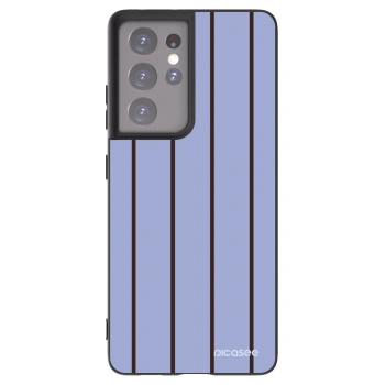 Picasee crna silikonska maskica za Samsung Galaxy S21 Ultra 5G G998B - Poolside member