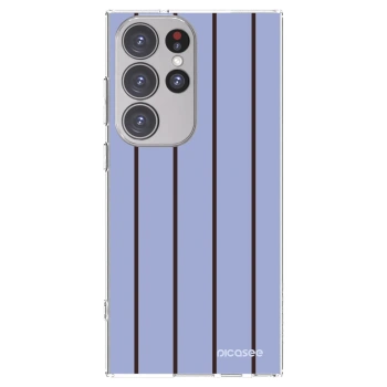 Picasee silikonska prozirna maskica za Samsung Galaxy S23 Ultra 5G - Poolside member