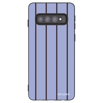 Picasee crna silikonska maskica za Samsung Galaxy S10 G973 - Poolside member