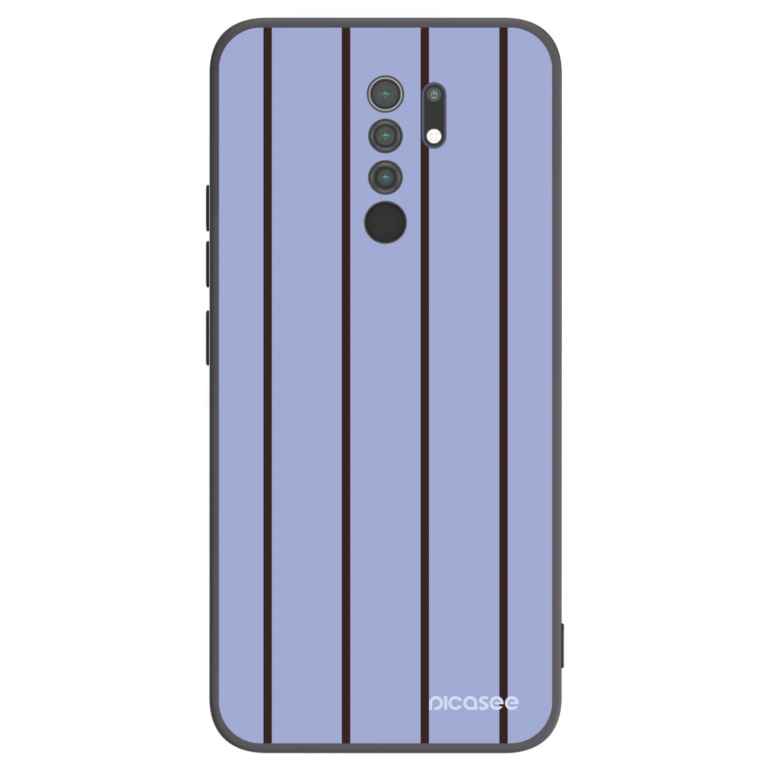 Picasee crna silikonska maskica za Xiaomi Redmi 9 - Poolside member