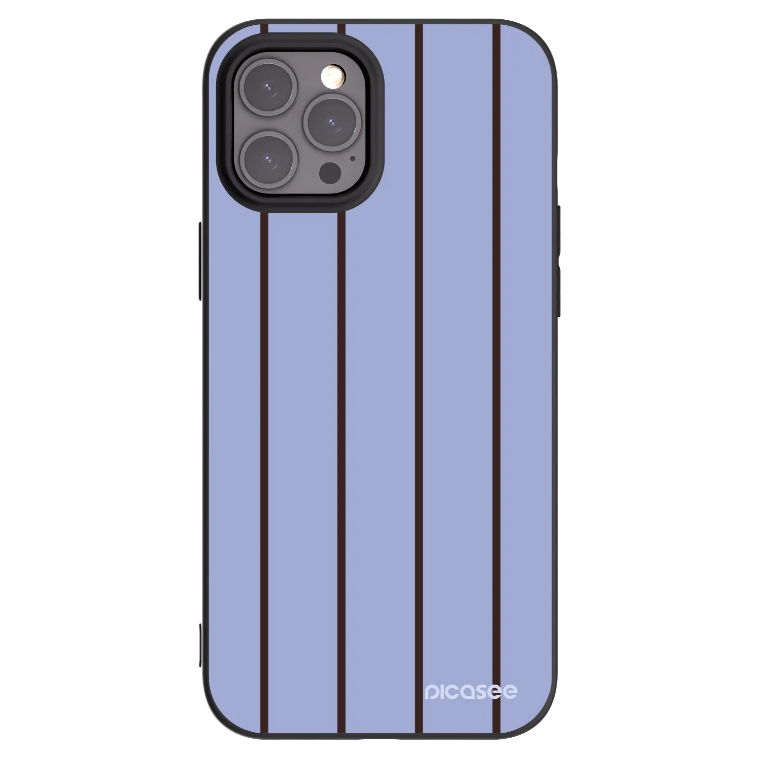 Picasee crna silikonska maskica za Apple iPhone 12 Pro Max - Poolside member