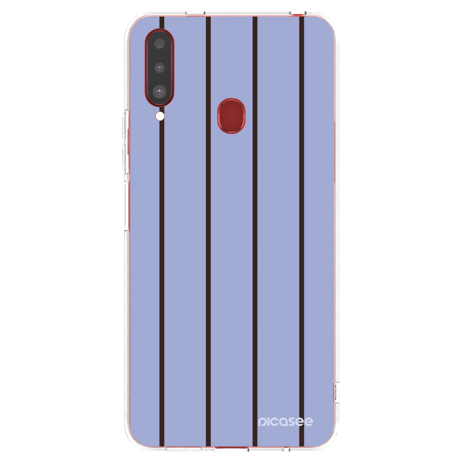 Picasee silikonska prozirna maskica za Samsung Galaxy A20s - Poolside member
