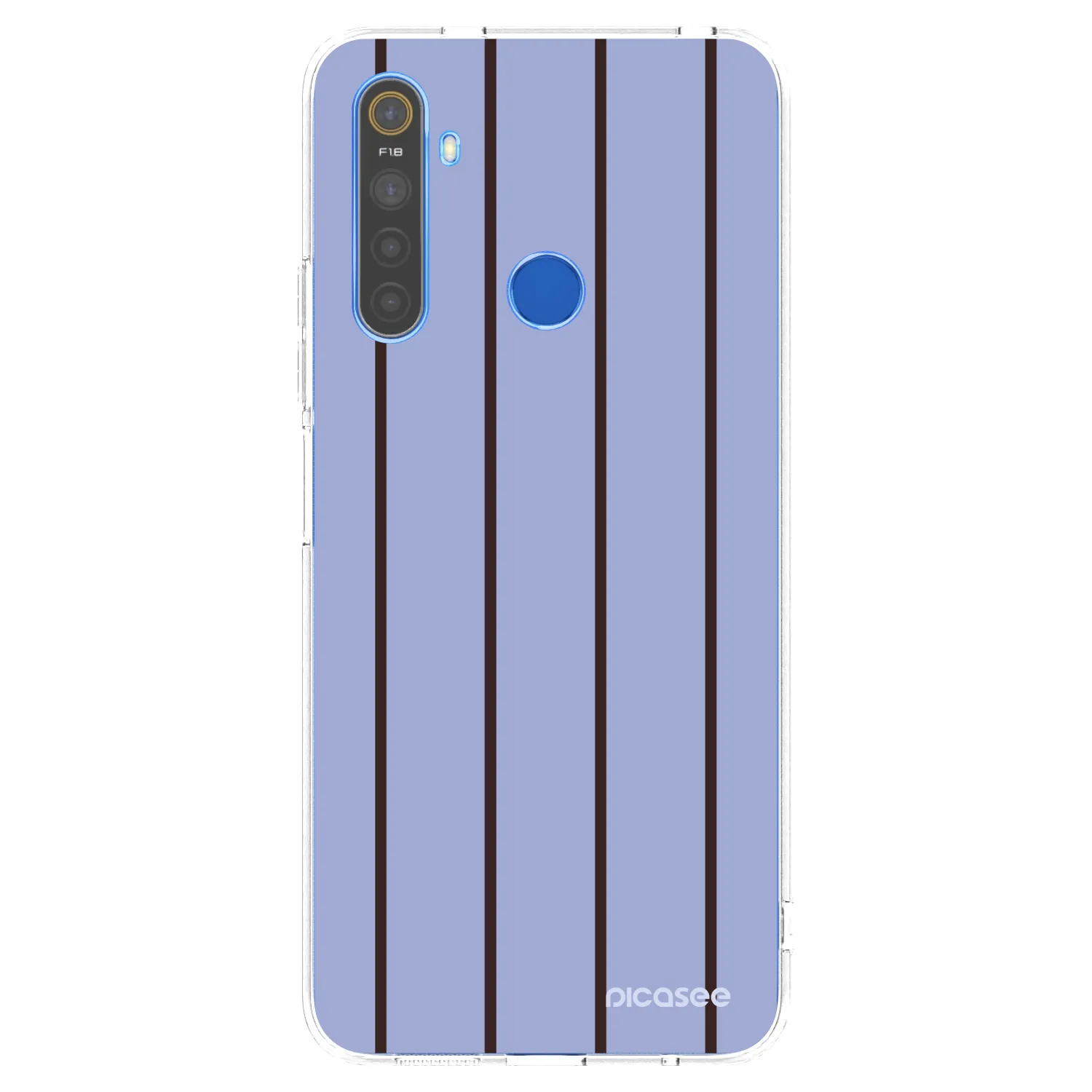 Picasee silikonska prozirna maskica za Realme 5 - Poolside member