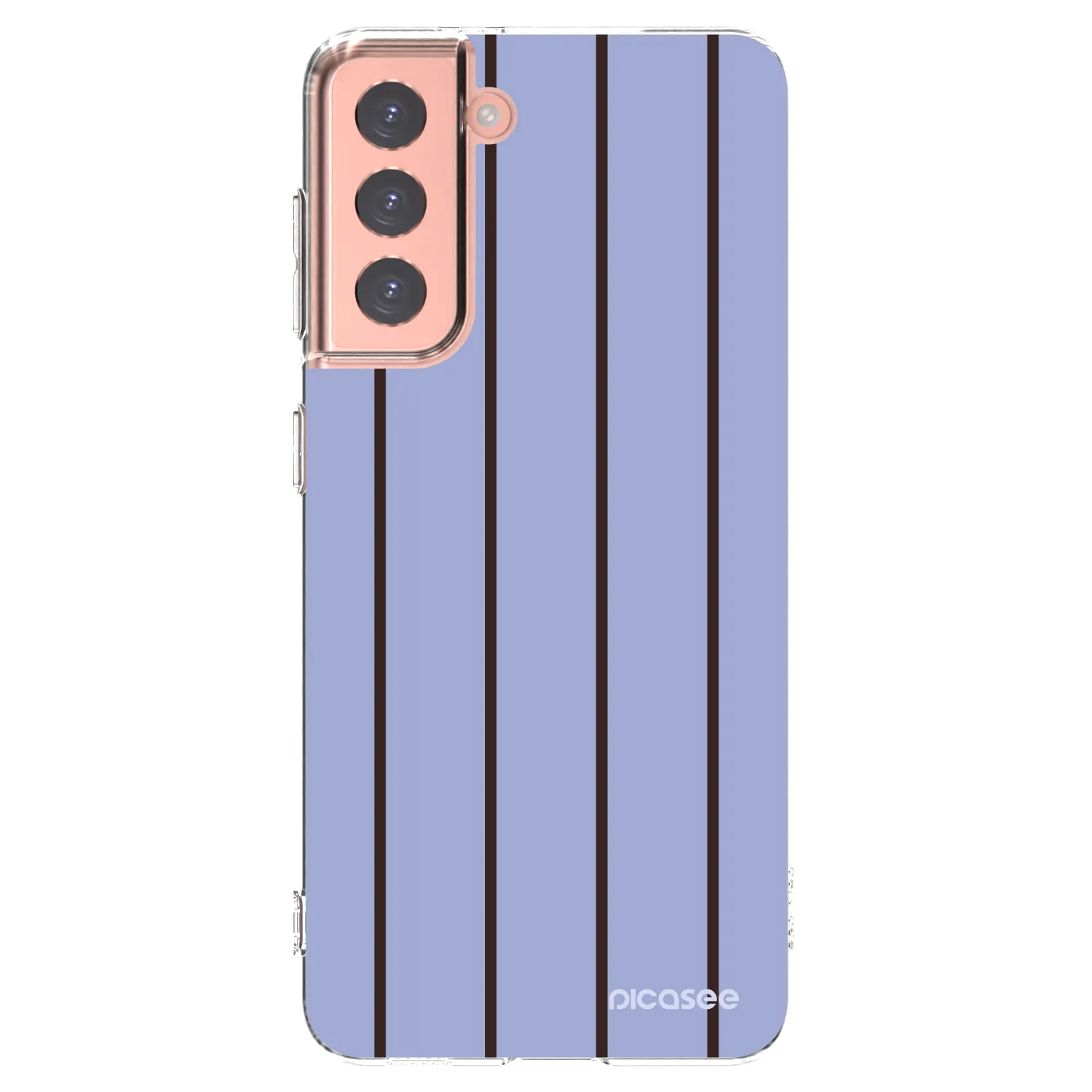 Picasee silikonska prozirna maskica za Samsung Galaxy S21 5G G991B - Poolside member