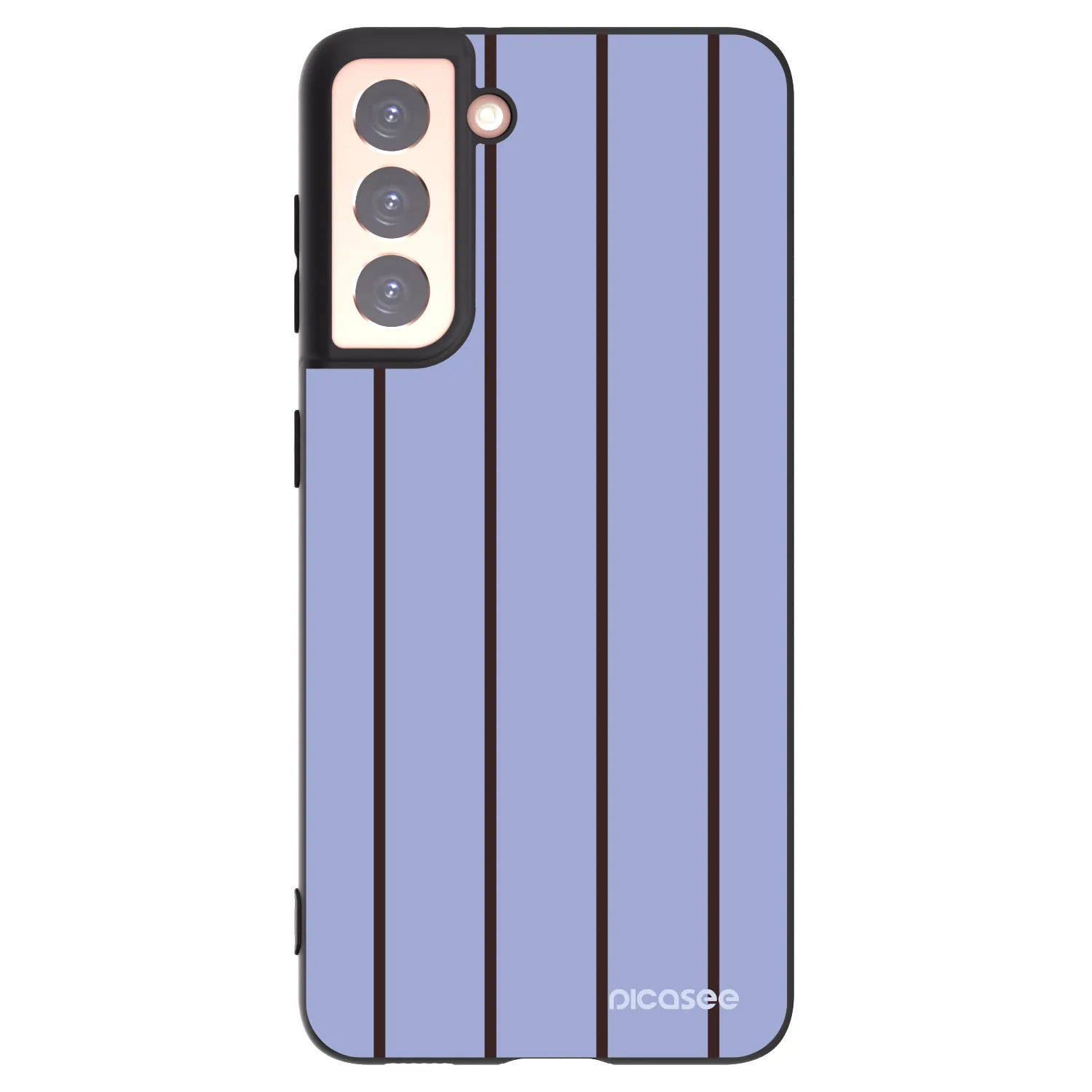 Picasee crna silikonska maskica za Samsung Galaxy S21 5G G991B - Poolside member