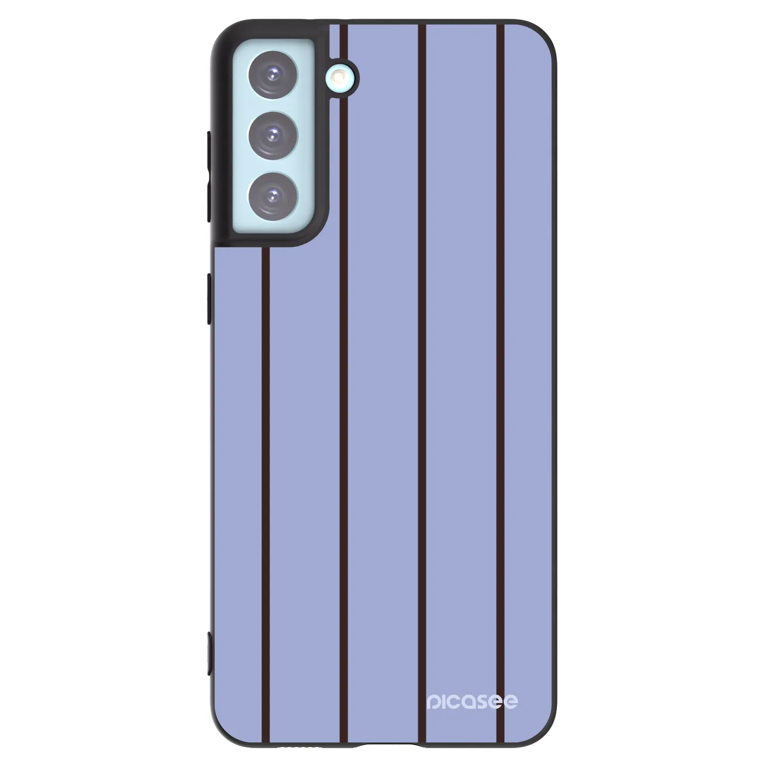Picasee crna silikonska maskica za Samsung Galaxy S21+ 5G G996F - Poolside member