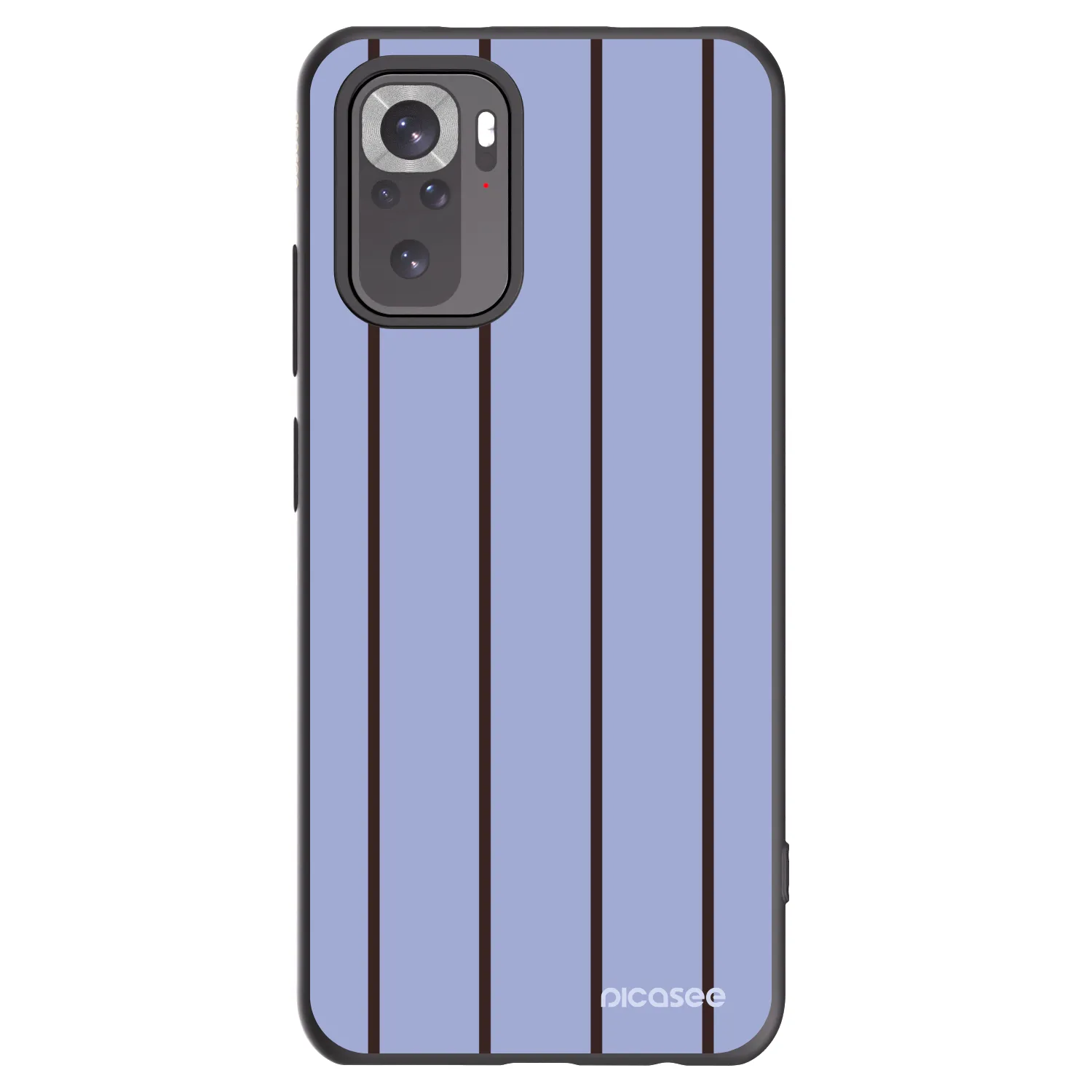 Picasee crna silikonska maskica za Xiaomi Redmi Note 10 - Poolside member
