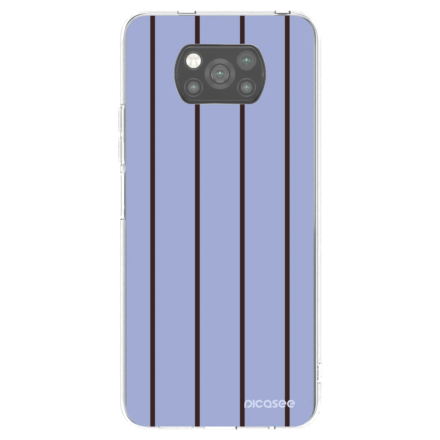 Picasee crna silikonska maskica za Xiaomi Poco X3 Pro - Poolside member