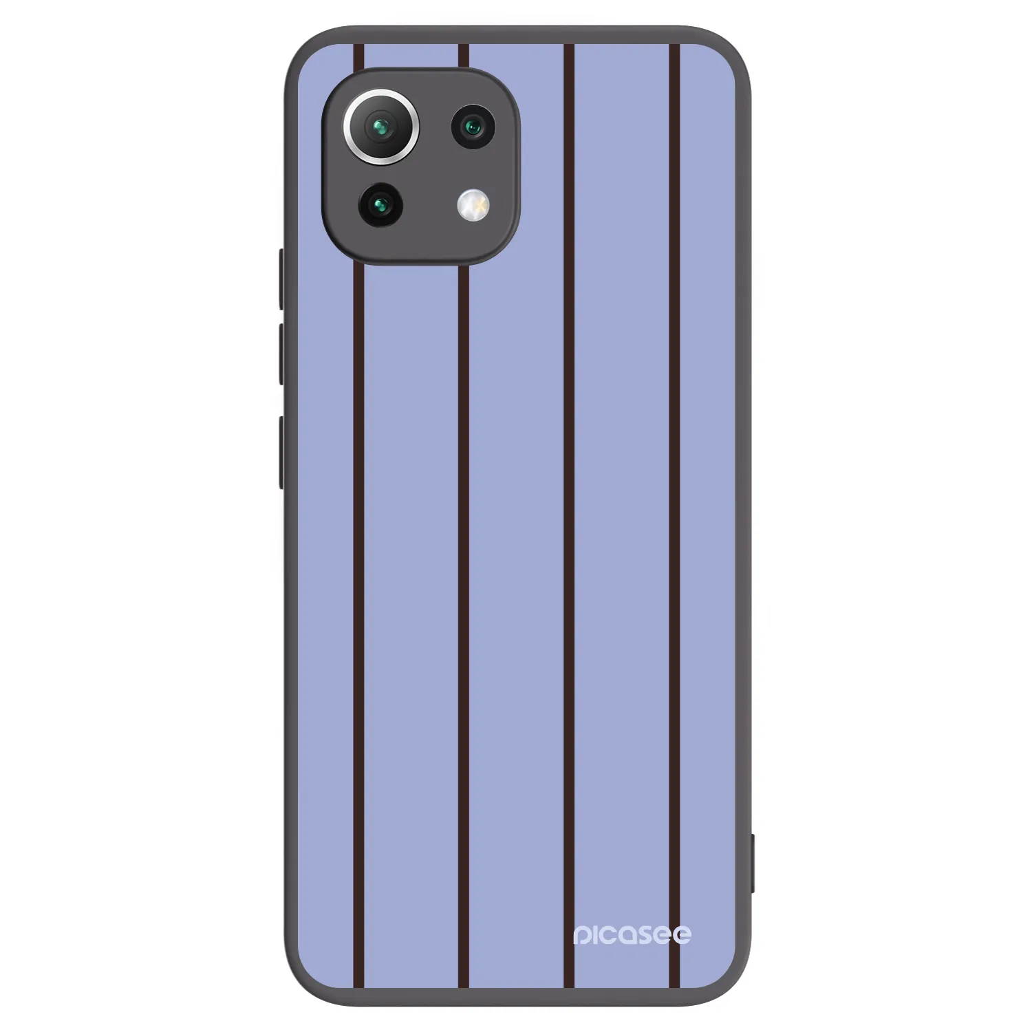 Picasee crna silikonska maskica za Xiaomi Mi 11 Lite - Poolside member