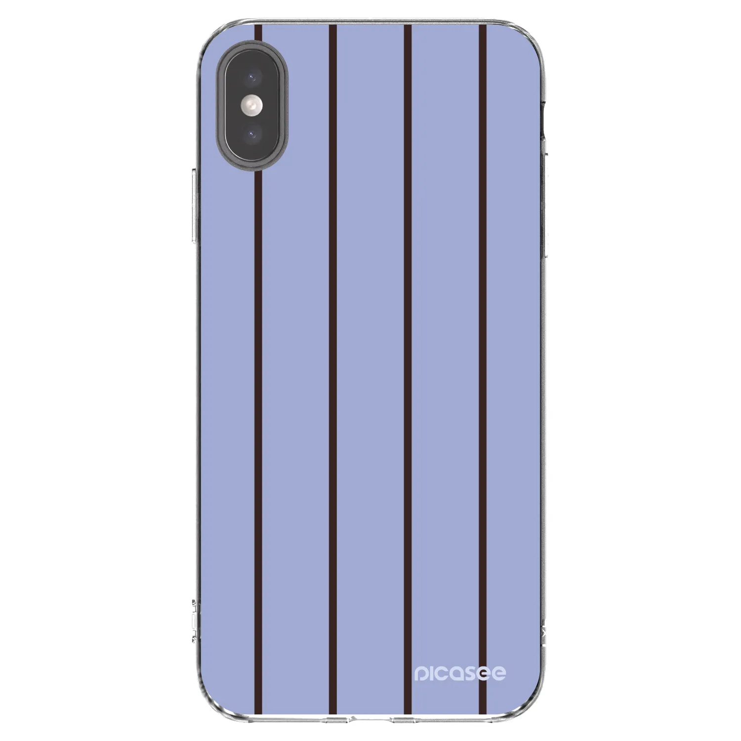 Picasee silikonska prozirna maskica za Apple iPhone XS Max - Poolside member