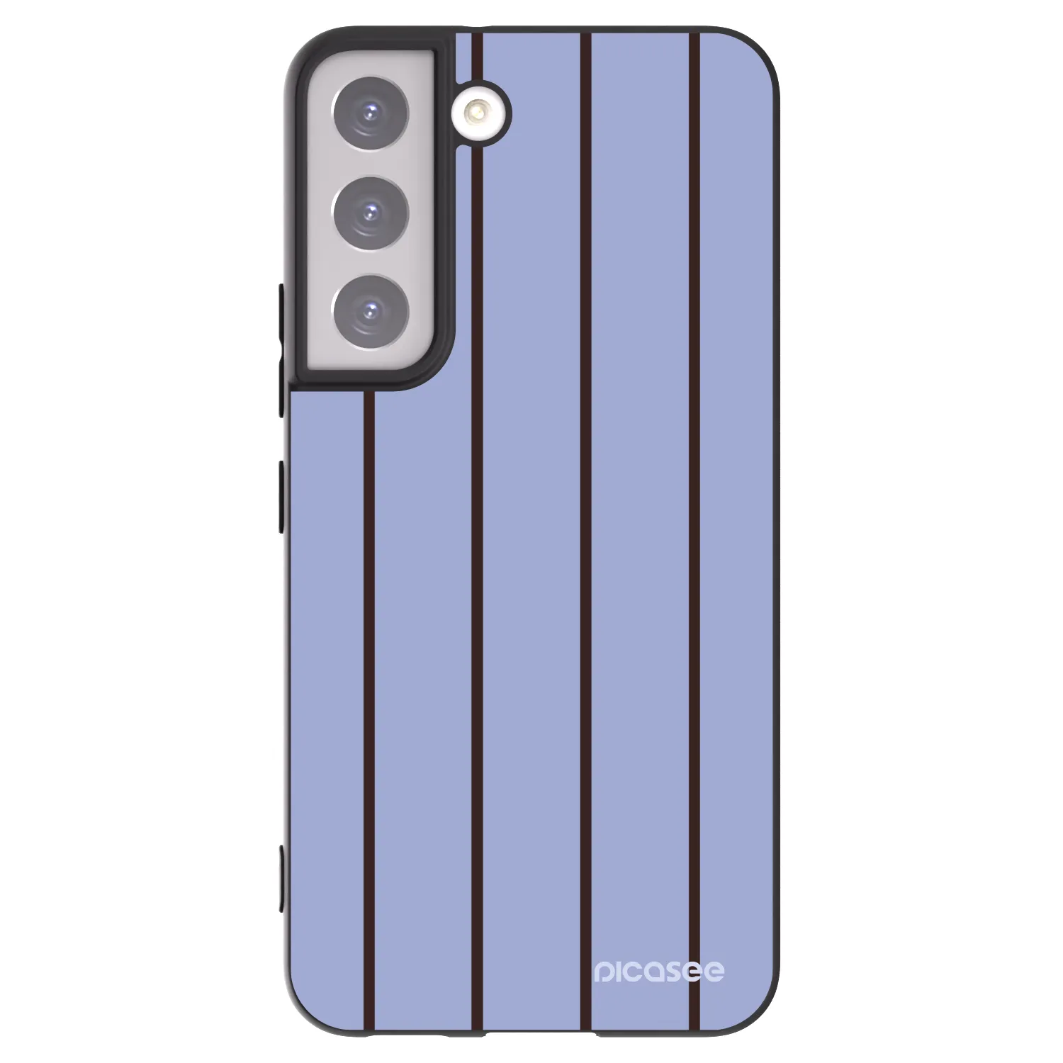 Picasee crna silikonska maskica za Samsung Galaxy S22 5G - Poolside member