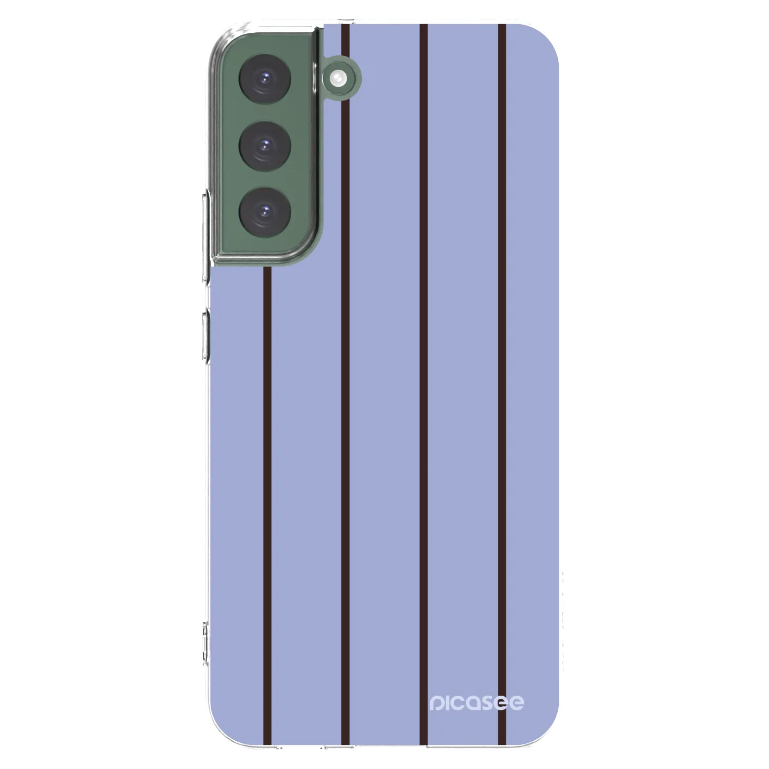 Picasee silikonska prozirna maskica za Samsung Galaxy S22+ 5G - Poolside member
