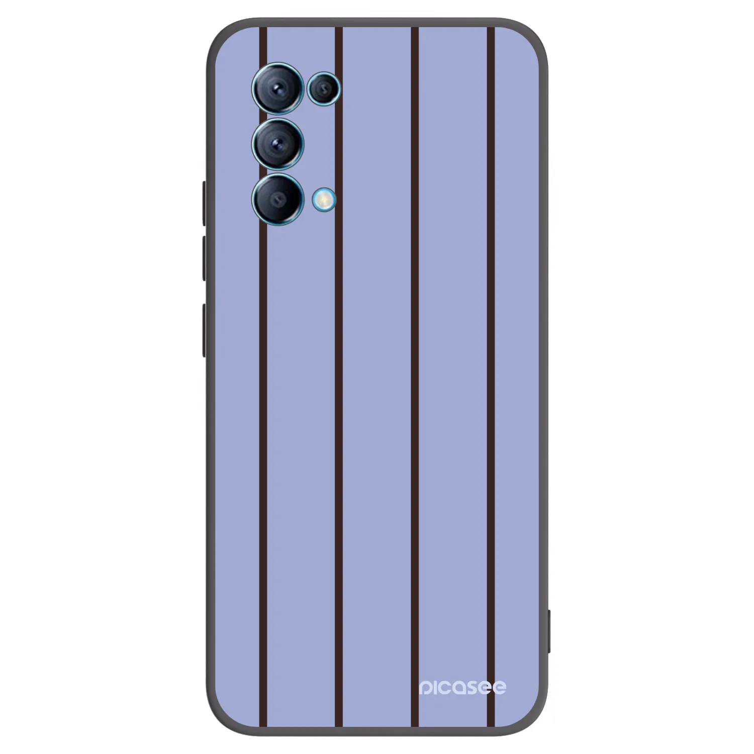 Picasee crna silikonska maskica za OPPO A16s - Poolside member