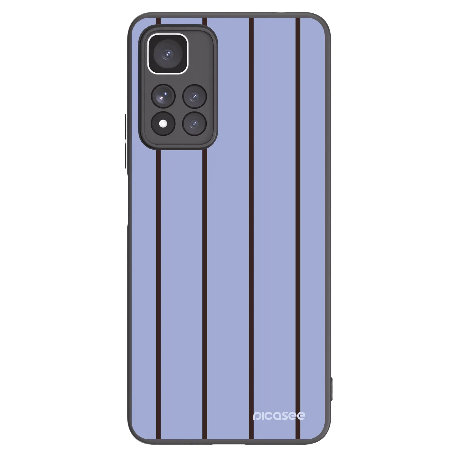 Picasee crna silikonska maskica za Xiaomi Redmi Note 11 Pro+ 5G - Poolside member