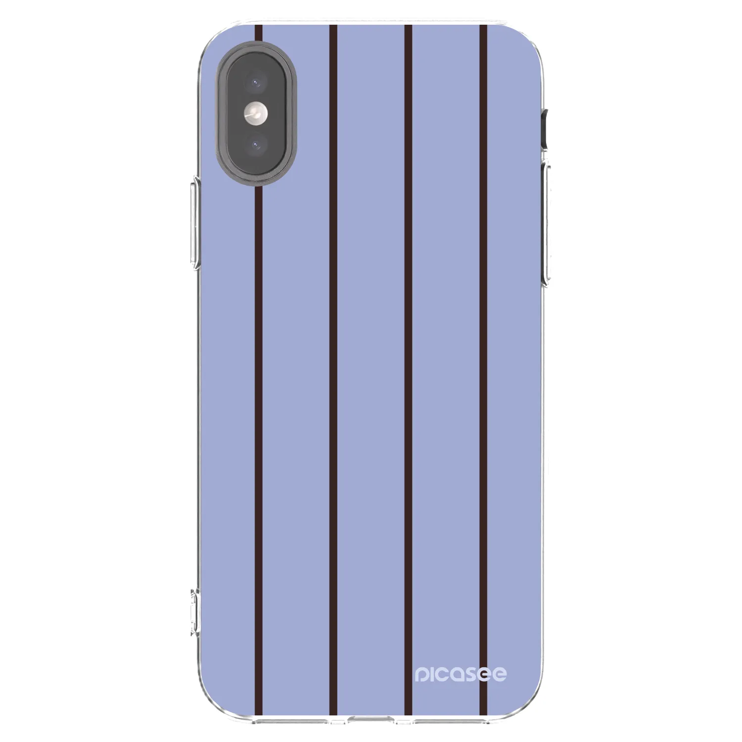 Picasee silikonska prozirna maskica za Apple iPhone X/XS - Poolside member