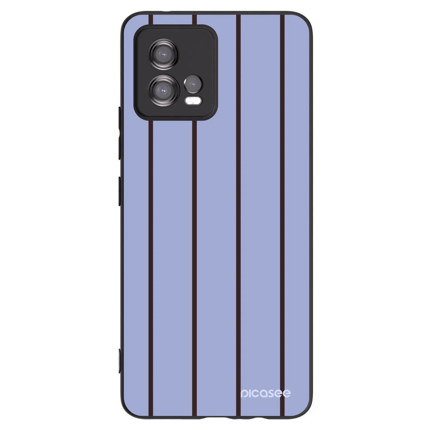 Picasee crna silikonska maskica za Motorola Moto G72 - Poolside member