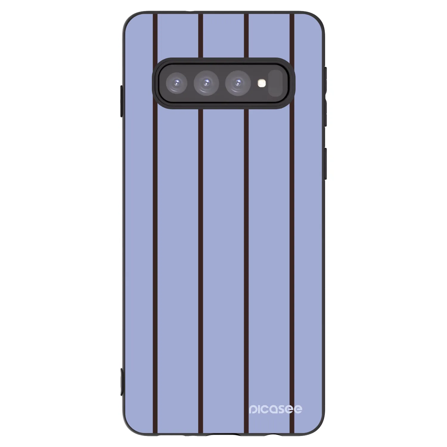 Picasee crna silikonska maskica za Samsung Galaxy S10 G973 - Poolside member